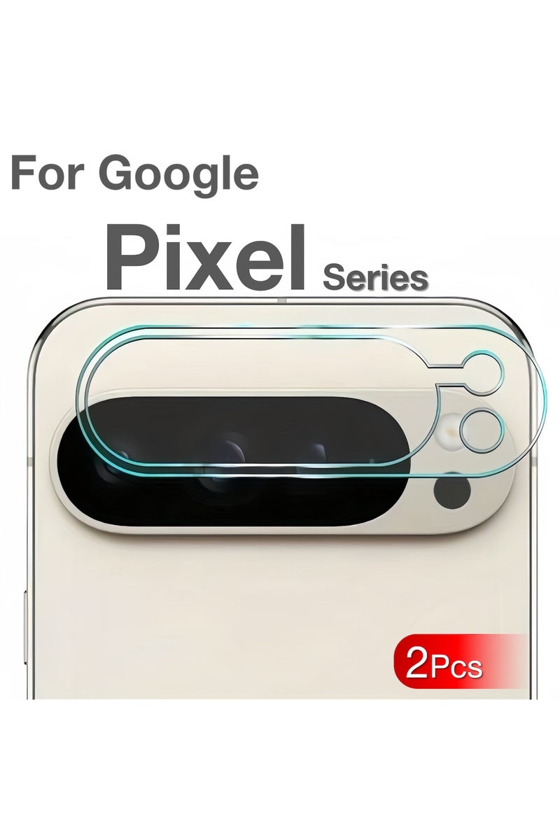 إيروريكس قطعتان لهواتف Pixel 7 وGoogle Pixel 10 و9 و9a Pro XL و8 و7 و6 و6A و7A و8A Fold، غشاء حماية لعدسة الكاميرا - Image 1