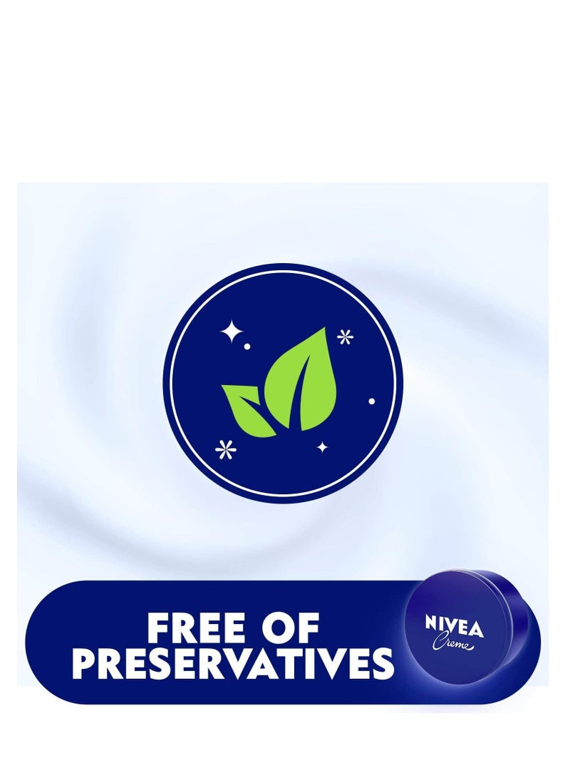 نيفيا كريم ترطيب كريم من نيفيا عالمي ومتعدد الاغراض للوجه والجسم واليدين من علبة معدنية بسعة 3×250 مل - Image 3