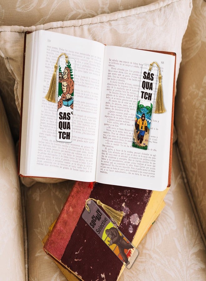 AFRITEE UV DTF Bookmark Stickers - 24 Sheets Book Lovers UV DTF Blank Bookmark Decals, Book Flowers Butterfly Skull Funny Transfer Sticker DIY Blank Acrylic Bookmarks Decoration - Image 3