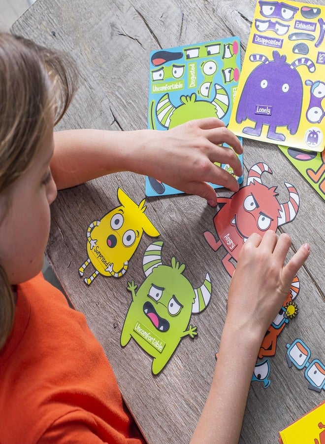 Open The Joy Magnetic Emotions Playset: Explore, Learn, and Express Feelings with Mix and Match Magnetic Characters and Expressive Faces - Ages 4 and Up - Image 5