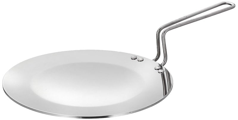 Brand - Solimo Solimo Triply Stainless Steel Tawa 26 cm - Image 1