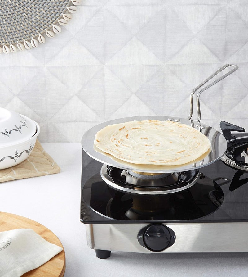 Brand - Solimo Solimo Triply Stainless Steel Tawa 26 cm - Image 3