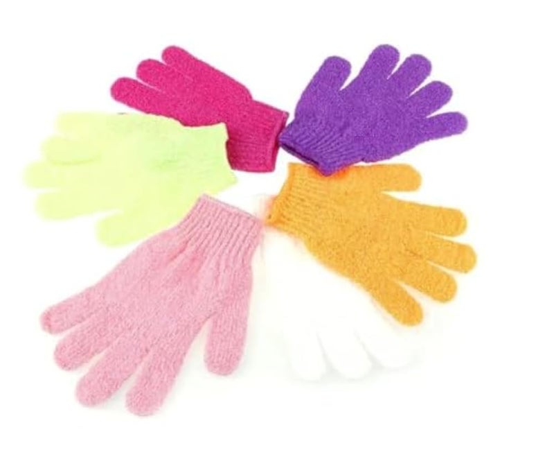 Exfoliating Gloves Bath Sponge Body Dead Skin Remover Bathroom Shower Brush Massager Scrub Exfoliator Magic Bathing (2) - Image 2
