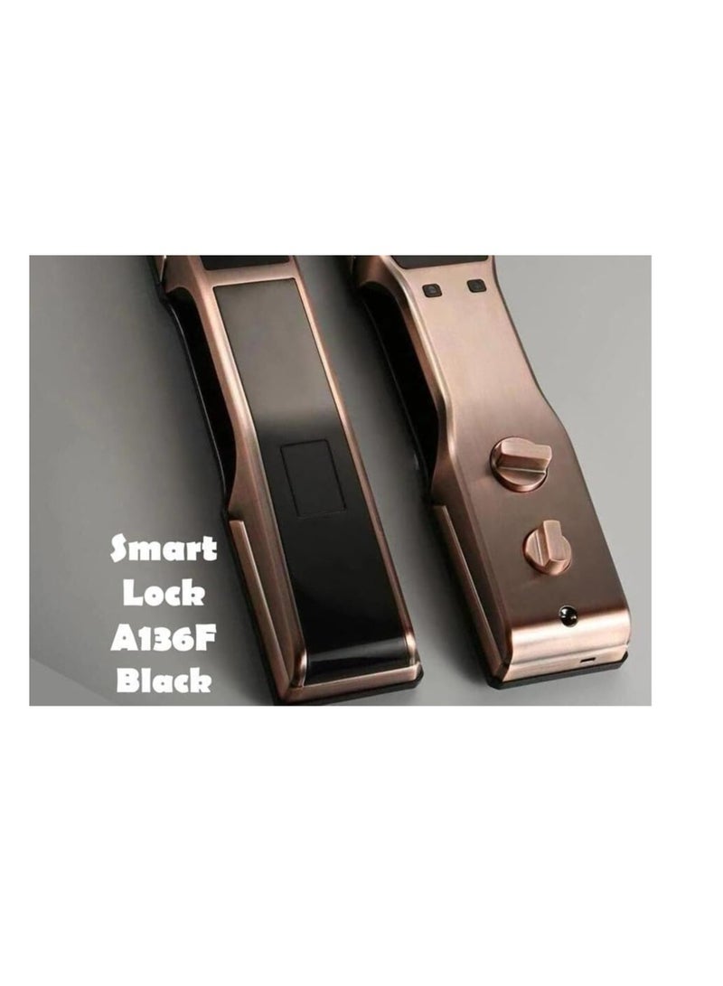 Elegance Smart Lock With Camera A136F (black) - Image 2