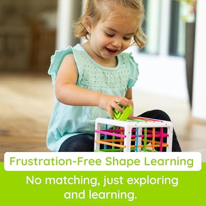 INNYBIN - SENSORY TOYS FOR INFANTS, INFANT DEVELOPMENT & EARLY LEARNING, SHAPE SORTING BABY TOY FOR AGES 12 MONTHS+ - Image 5