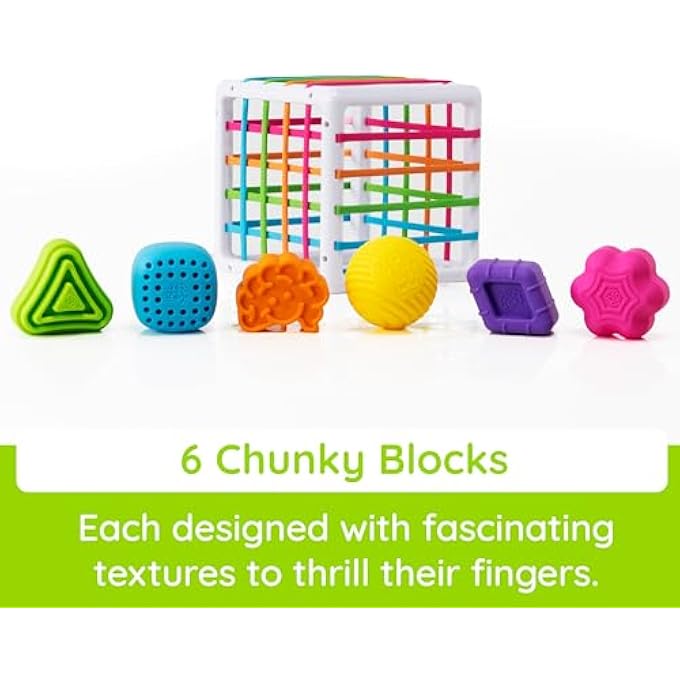 INNYBIN - SENSORY TOYS FOR INFANTS, INFANT DEVELOPMENT & EARLY LEARNING, SHAPE SORTING BABY TOY FOR AGES 12 MONTHS+ - Image 3