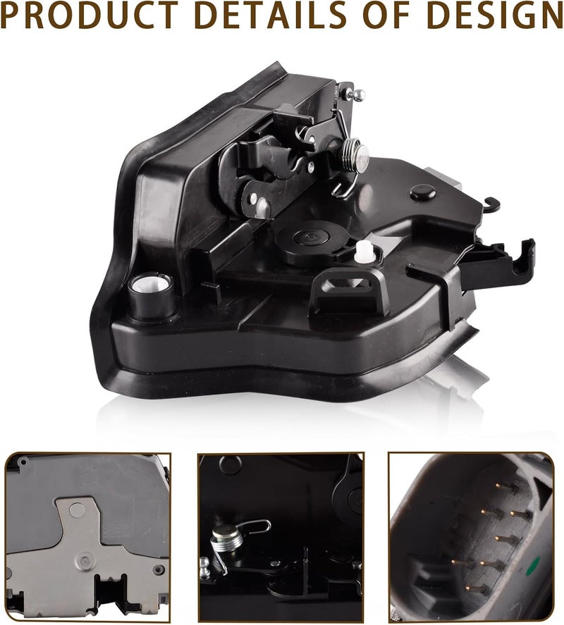 Unikpas Front Left Door Lock Actuator Motor for BMW X5 (2000-2006) - Replacement Driver Side Door Lock Latch Assembly - Image 4
