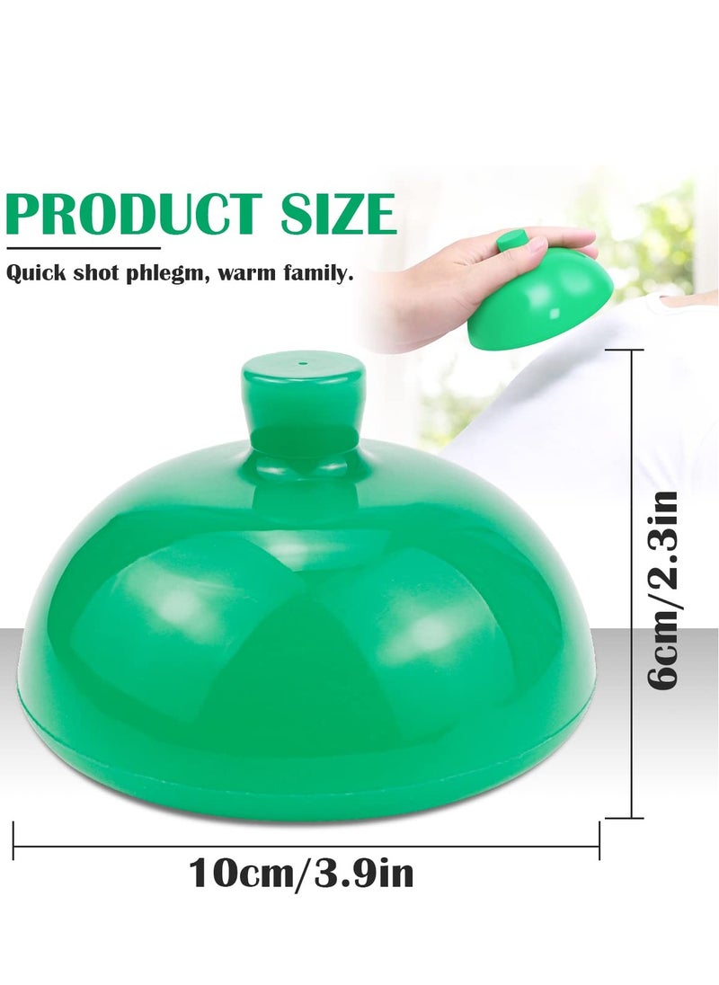 SYOSI - Silicone Chest Percussion Cup - Chest Physical Therapy Aids(CPT), Helps to Break up Mucus by Percussion and Postural Drainage, Professional Palm Sputum Remover - Image 1