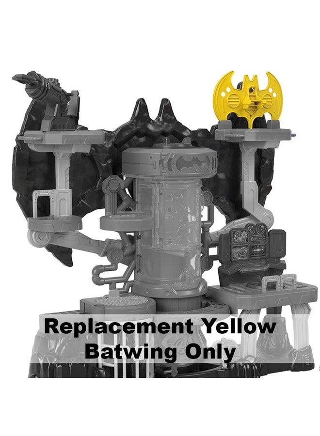 imaginext قطعة غيار لكهف باتكاف من إيميجينكست دي سي سوبر-فريندز بات-تيك - GYV24 ~ جناح بات الأصفر البديل - Image 2