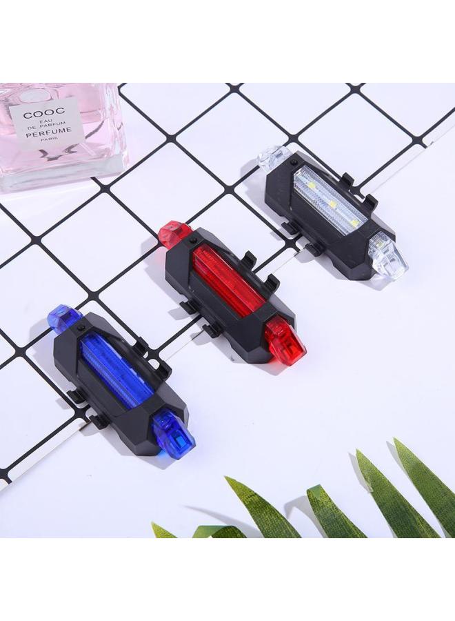 Generic 216 Direct Bicycle Light USB Charging Warning Light Riding Tail Light Accessories Bicycle Decoration Light-Color:216 Red OPP Bag  - Image 2