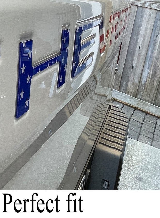 Auto safety Tailgate Insert Letters Compatible with 2019 2020 2021 2022 2023 3D Emblems with Strong Adhesive American Flag - Image 3