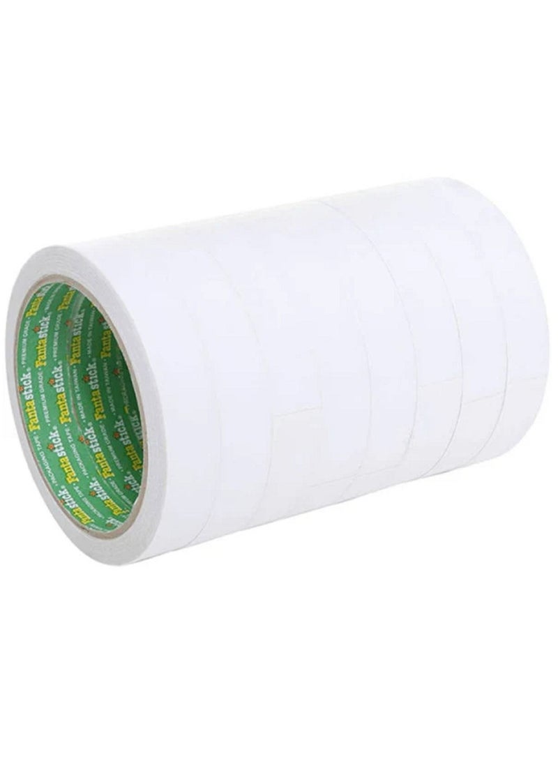 Fantastic 12 piece Double Sided Tape Fantastic 12mm x  12 yds White - Image 2