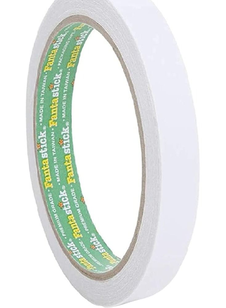 Fantastic 12 piece Double Sided Tape Fantastic 12mm x  12 yds White - Image 3