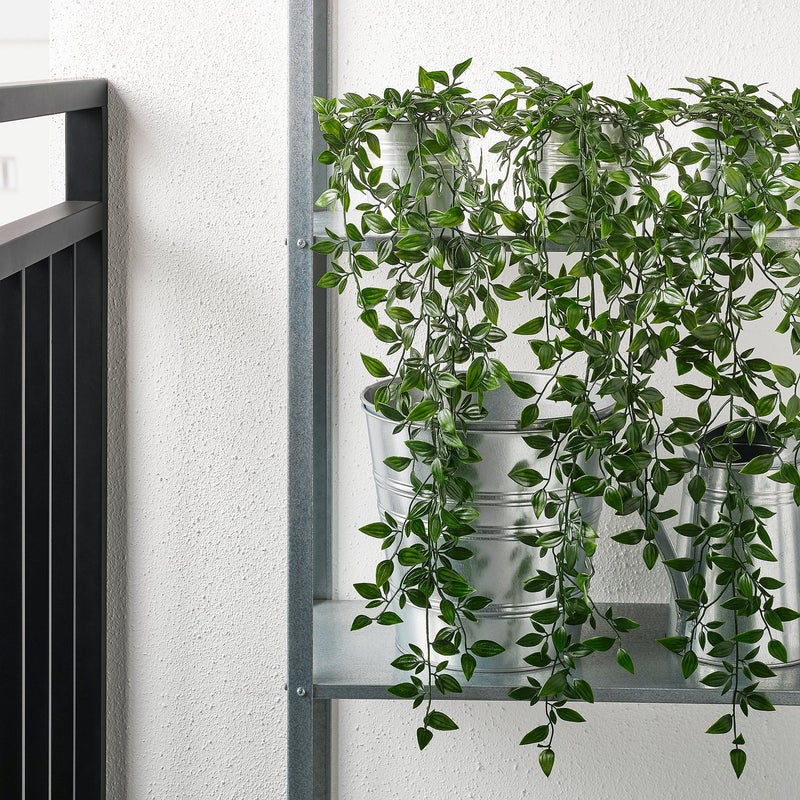 FEJKA Artificial Hanging Trailing Plant, Green, 9 cm Pot, 70 cm Length - Image 4