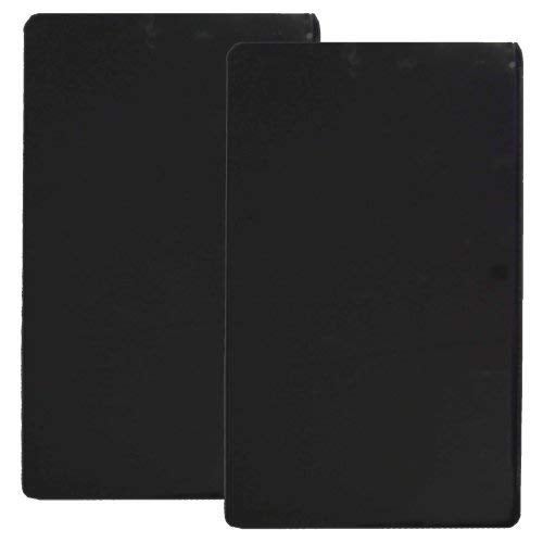 Reston Lloyd Rectangular Stove Burner Covers, Set of 2, Black - Image 3