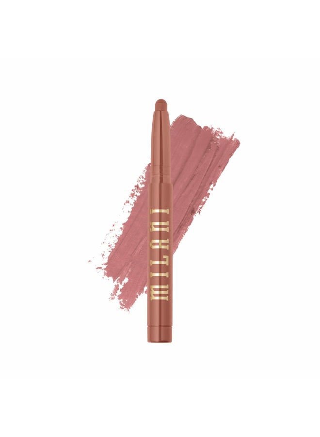 MILANI قلم شفاه مات لوديكروس (120 لا أستطيع حتى) - لون شفاه كريمي طويل الأمد يتحول إلى مات، لون شفاه مات مع تركيبة سهلة الانزلاق، نباتي وخالي من القسوة - Image 1