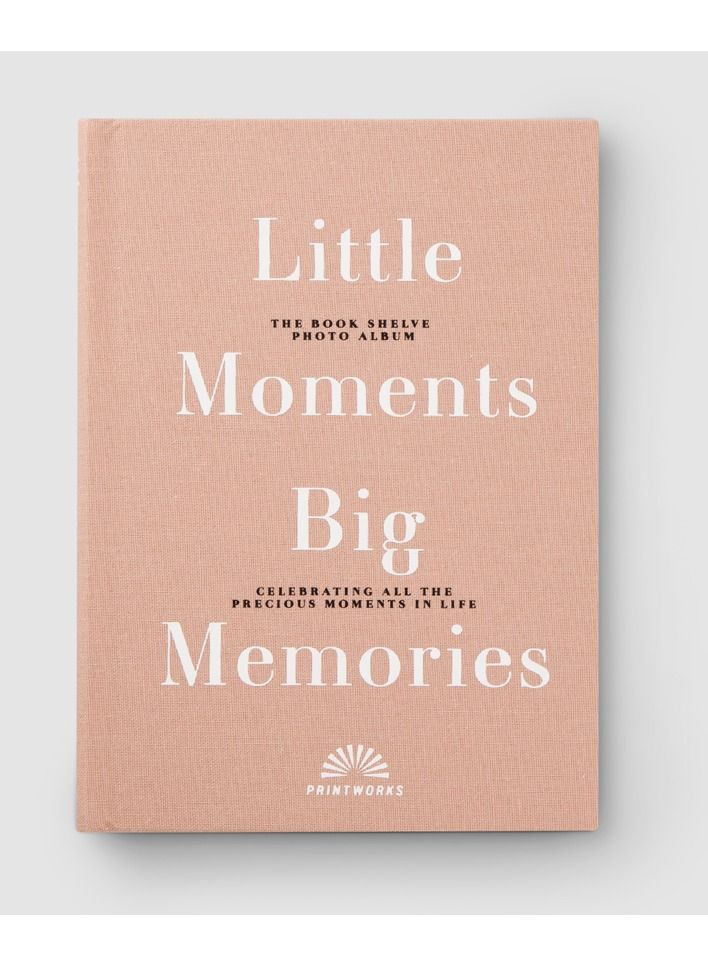 PrintWorks Bookshelf Album Little Moments Big Memories - Image 1