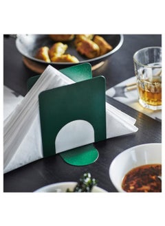 Graidient span Graidient span ikeaSKOGSRR Napkin Holder Dark Green 13x12 cm 5x5  - Image 5