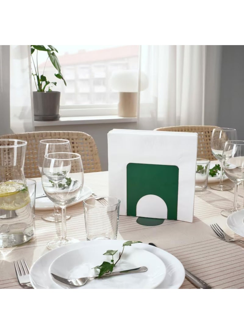 Graidient span - Graidient span ikeaSKOGSRR Napkin Holder Dark Green 13x12 cm 5x5 - Image 1