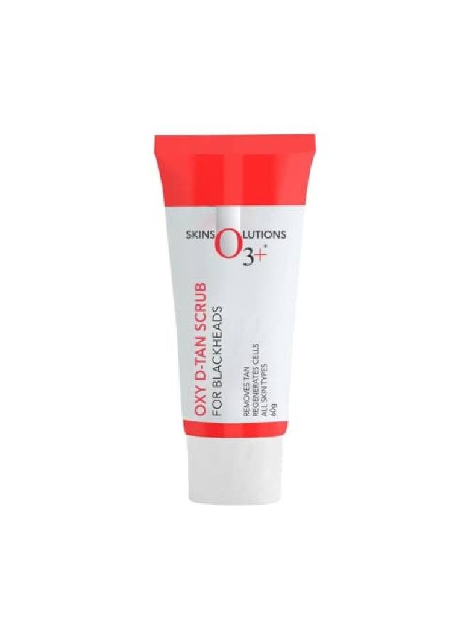 O3+ مقشر أوكسي دي تان لإزالة الرؤوس السوداء والسُمرة - مقشر للوجه للحصول على بشرة متوهجة | مزيل الرؤوس السوداء ومضاد لحب الشباب - Image 1