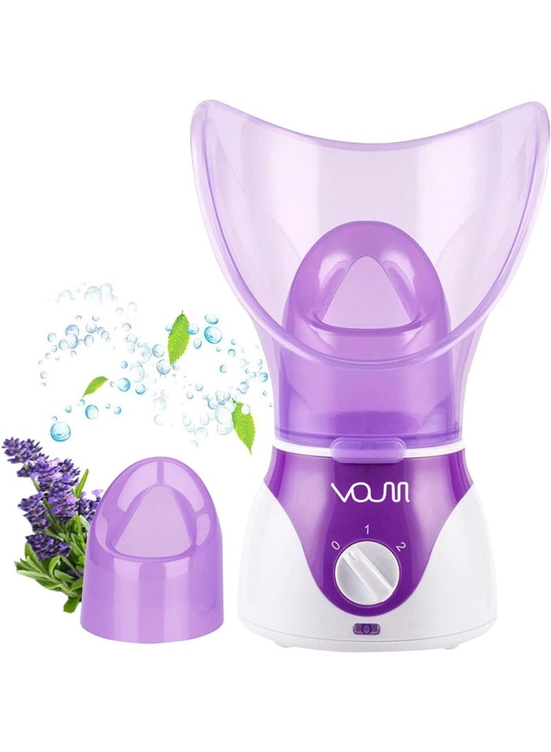 VOUM Facial Steamer, Face Steamer for Facial Deep Cleaning Home Facial Sauna Spa Sinuses Humidifier Atomizer Warm Mist Unclogs Pores Unisex - Image 1