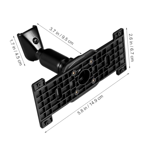 DOITOOL 1 Set Rear View Mirror Mount Dash Cam Back Plate Panel Car Rearview Mirror Dash Cam Mount Bracket, 5.86x2.63x0.39in, Screws Not Included - Image 5