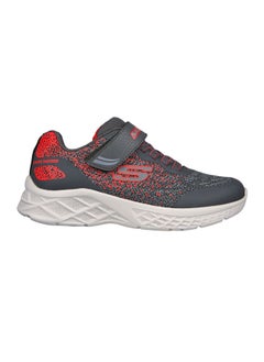 Charcoal/Red