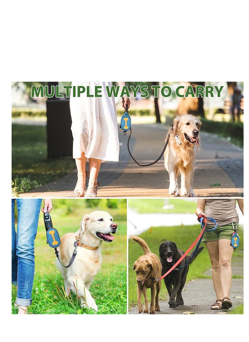 Generic - Dog Bags Leak Proof and Extra Thick Waste Bags With Dog Bag Dispenser Fits Any Dog Leash 15 Counts 9 Rolls Lavender Scented Doggie Bags and 1 Bag Holder - Image 1
