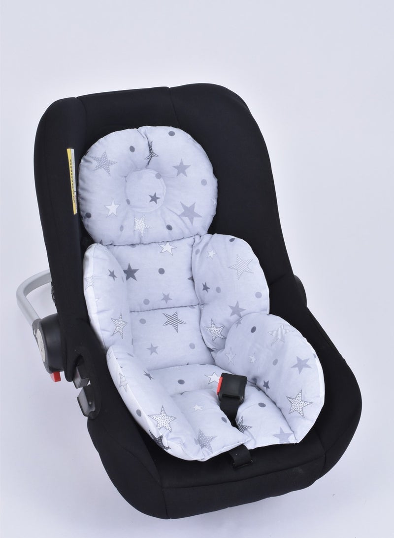 Alina Car Seat Cushion and Baby Stroller Double Sided - Image 1