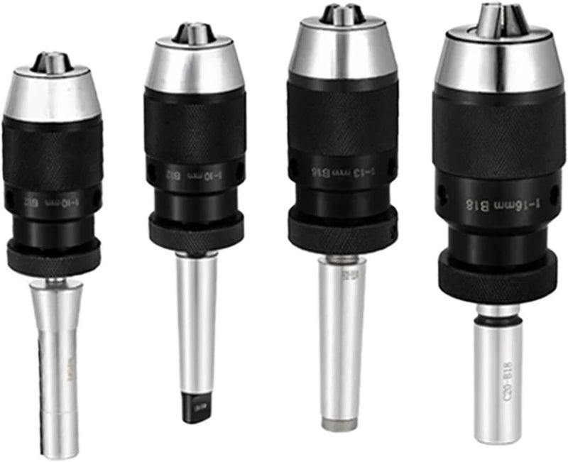 MT2 MT3 MT4 MT5 R8 C10 C12 C16 C20 B10 B12 B16 B18 B22 مثقاب مورس ظرف مخرطة آلة CNC ذاتية الشد (MTA3-B16 (1-13 ملم)) - Image 1