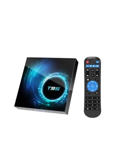 T95 4GB 128GB Android 10.0 5G DualWI FI TV Box ( No TV channels Included In the box )