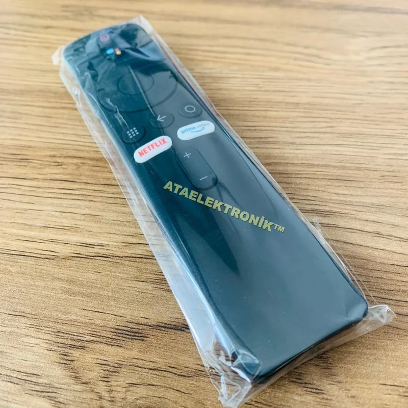 Ata Elektronik Ata Electronics Xiaomi Mi Compatible Box S 4K TV Stick Netflix Prime Video Button Remote Control Box Remote Control