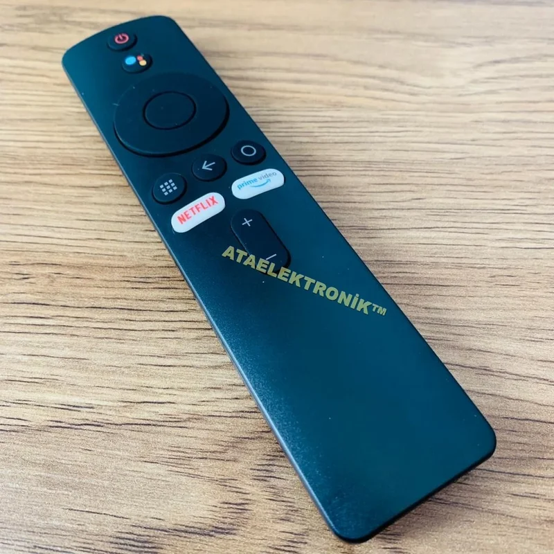 Ata Elektronik Ata Electronics Xiaomi Mi Compatible Box S 4K TV Stick Netflix Prime Video Button Remote Control Box Remote Control