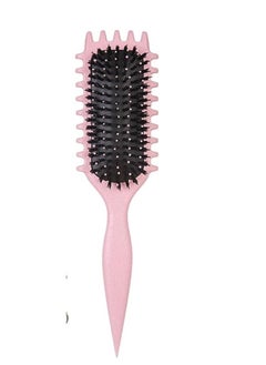 Showday Defining Brush Hairbrush, for Combing and Shaping Men's and Women's (Pink)  - Image 1