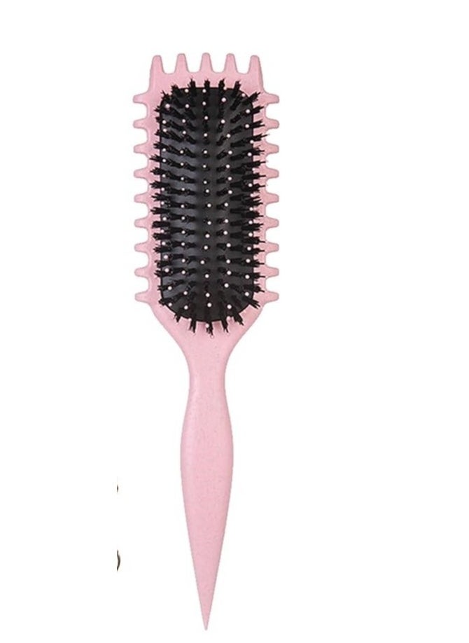 Showday - Defining Brush Hairbrush, for Combing and Shaping Men's and Women's (Pink) - Image 1