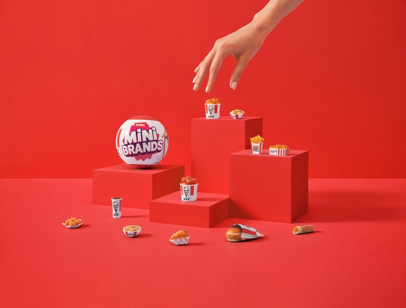 Mini Brands KFC® Series 1 Mystery Capsule by ZURU Real Miniature KFC® Brand Collectible Toy, Capsules of 5 Mystery Miniature KFC® for Girls, Teens, Adults and Collectors - Image 5