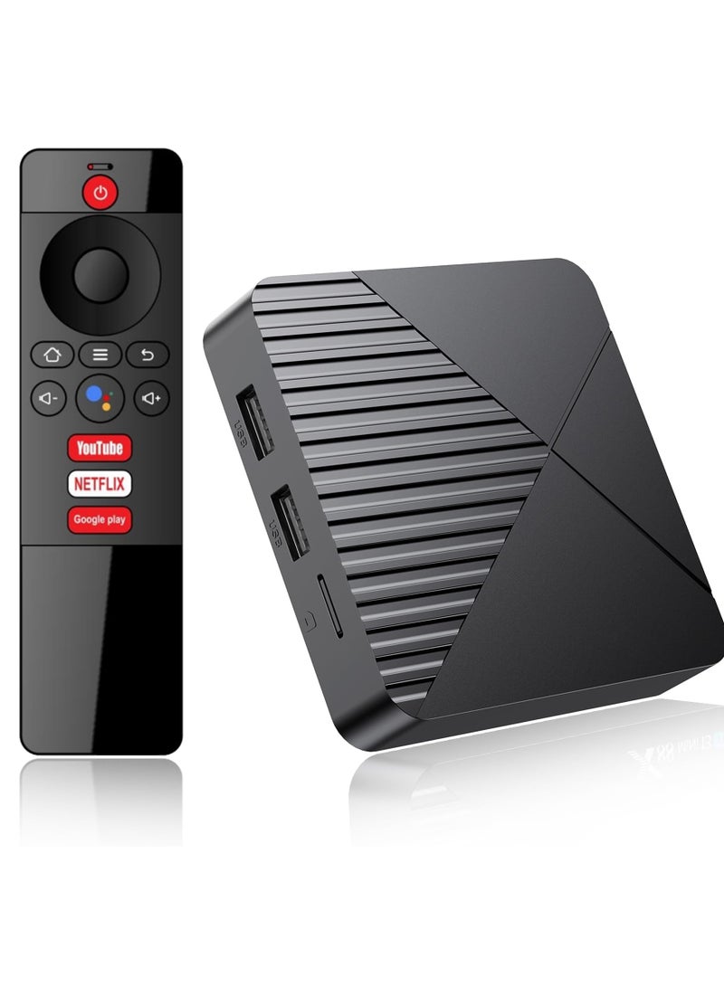 SOLARAE Android TV Box, 13.0 4GB RAM 64GB ROM Smart TV Box 8K RK3528 Chip with WiFi6 BT5.0 Gigabit Ethernet LAN 3D HDR10 HD Video Streaming Box 2024 - Image 1