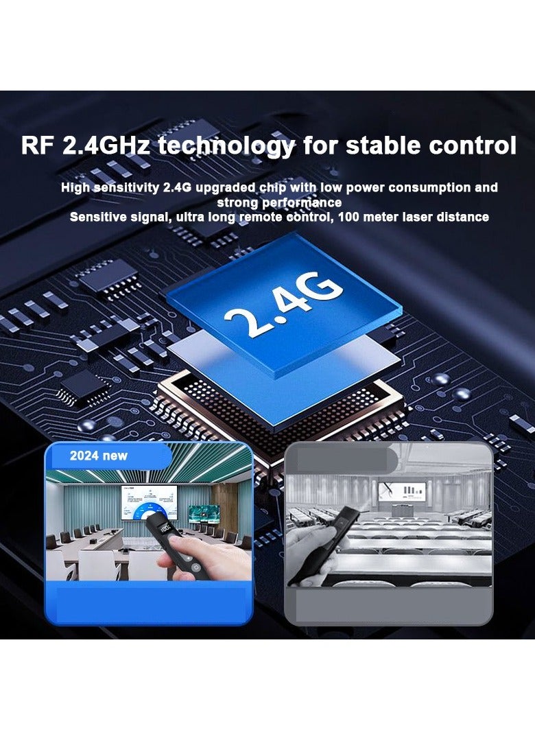 Professional LED Digital Display Power Point pointer with safety pouch  - Image 4