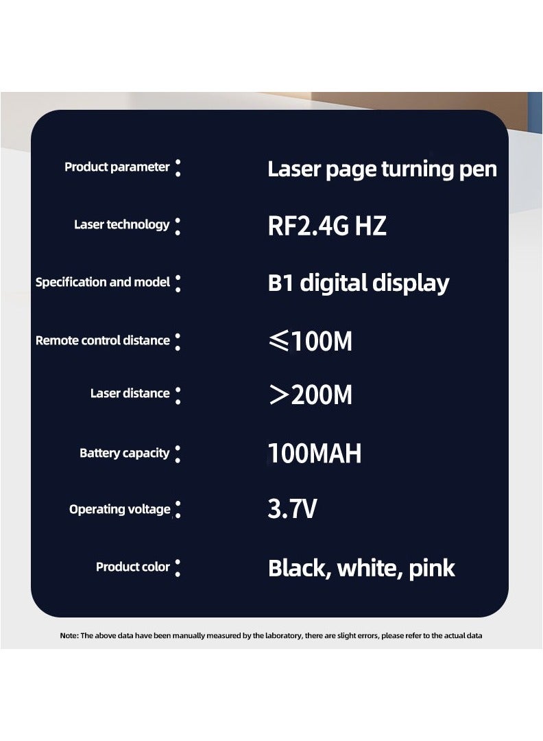 Professional LED Digital Display Power Point pointer with safety pouch  - Image 5