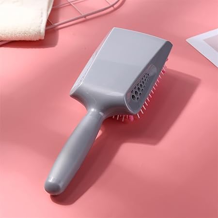 Cozron Cozron Hair Dryer Comb Brush Water Absorption Hair Comb Fast Drying Hair Paddle Towel Comb Cushion Hair Scalp Massage Non Stick Hair Styling Tool With Handle Pack of 1Multicolor - Image 4