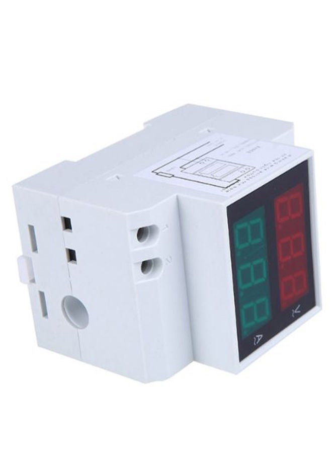 NIBEMINENT Multi-Functional LED Electric Meter White  - Image 2