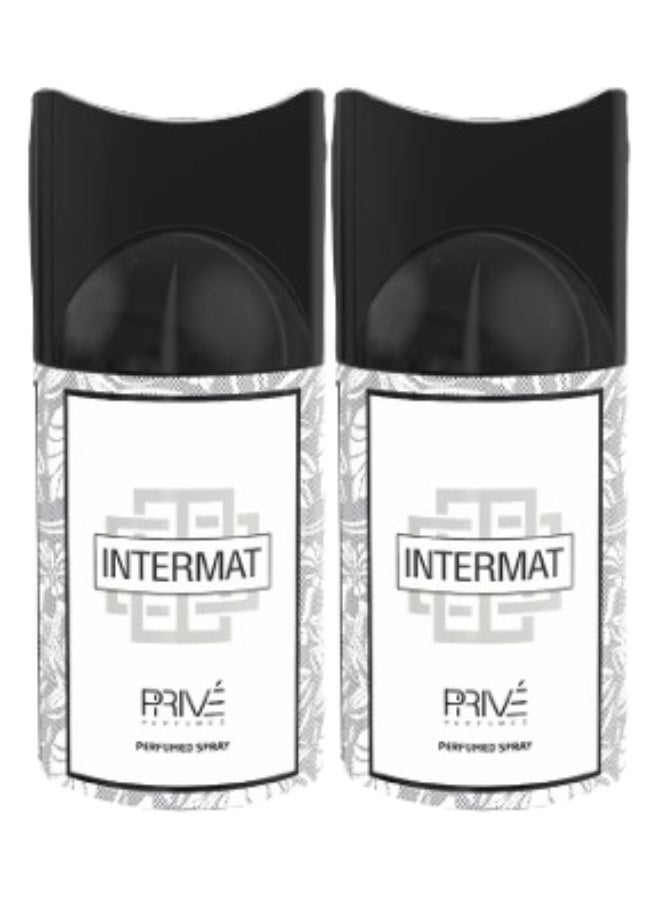 PRIVE 2 Pieces Intermat Body Spray 250ML - Image 1