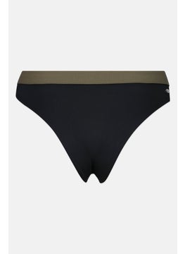 RIP CURL Women Brand Logo Bikini Bottom, Black  - Image 2