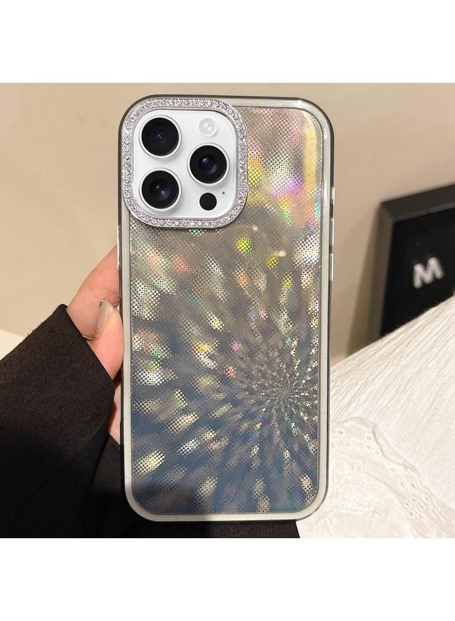 اس-توب جراب لهاتف iPhone 16 Pro Max بإطار عدسة ماسية وهج من البولي كربونات الهجينة والبولي يوريثين الحراري - Image 1