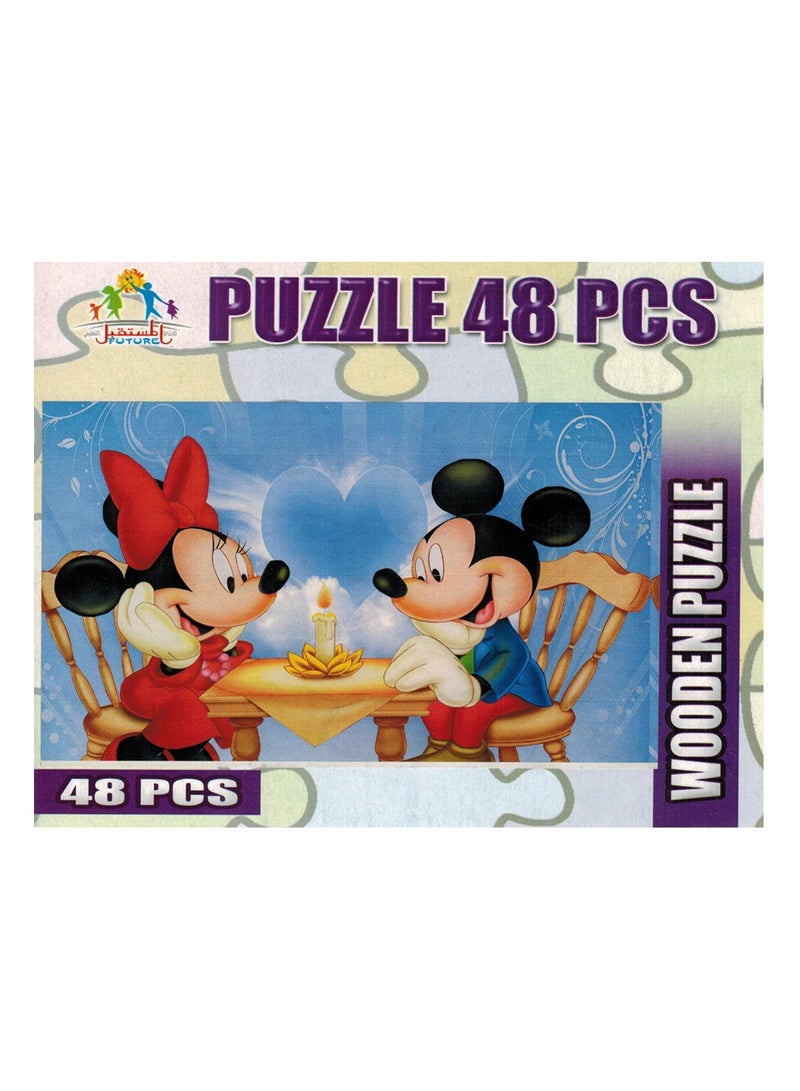 فيوتشر بازل خشب 48 قطعة ميكي ماوس - Image 1
