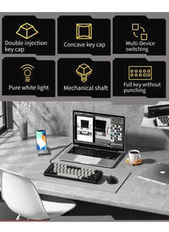M MIAOYAN 63-key hybrid light pluggable blue axis computer game mechanical keyboard  - Image 3