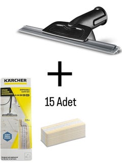 KARCHER Glass Cleaning Apparatus for Sc Series + 15 Disposable Cloths  - Image 1
