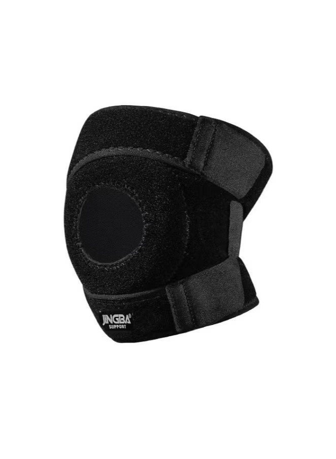 Bukela 1-Piece Patella Knee Braces Adjustable Knee Braces for Knee Pain Prevention and Relief Neoprene Knee Braces Running Support Straps Patella Stabilizer Braces for Running Gym Basketball - Image 1