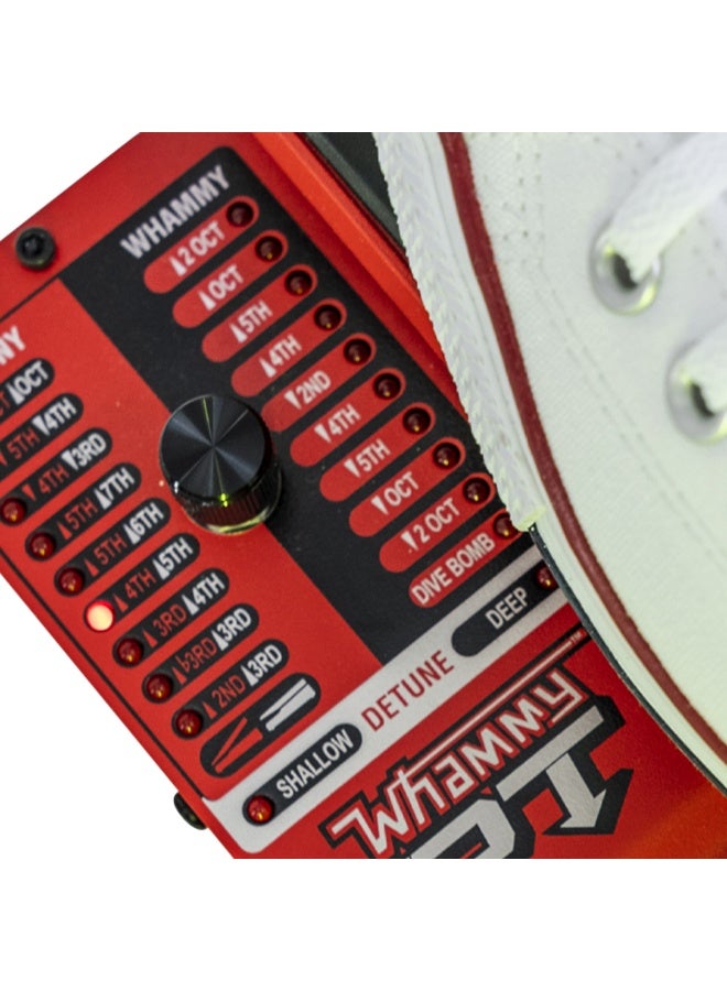 digi-tech DigiTech WHAMMYDTV-01 – Whammy Series Polyphonic Pitch Shifting Pedal | Drop & Capo Tuning to Full Octave | Momentary Hammer-On & Pull-Off | MIDI In - Image 4
