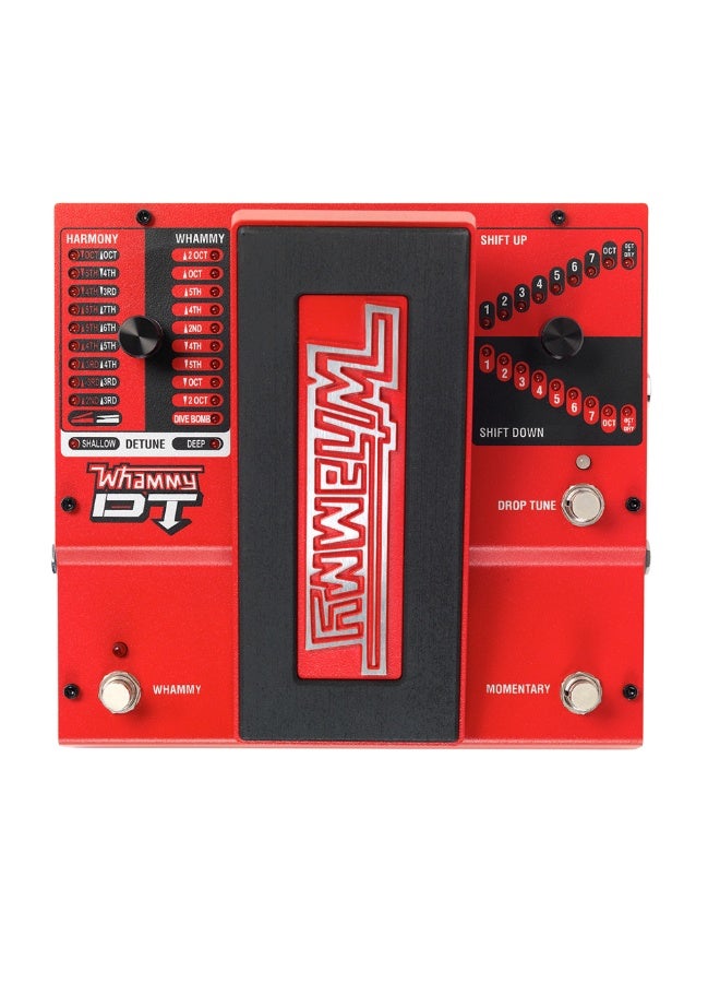 digi-tech DigiTech WHAMMYDTV-01 – Whammy Series Polyphonic Pitch Shifting Pedal | Drop & Capo Tuning to Full Octave | Momentary Hammer-On & Pull-Off | MIDI In - Image 1
